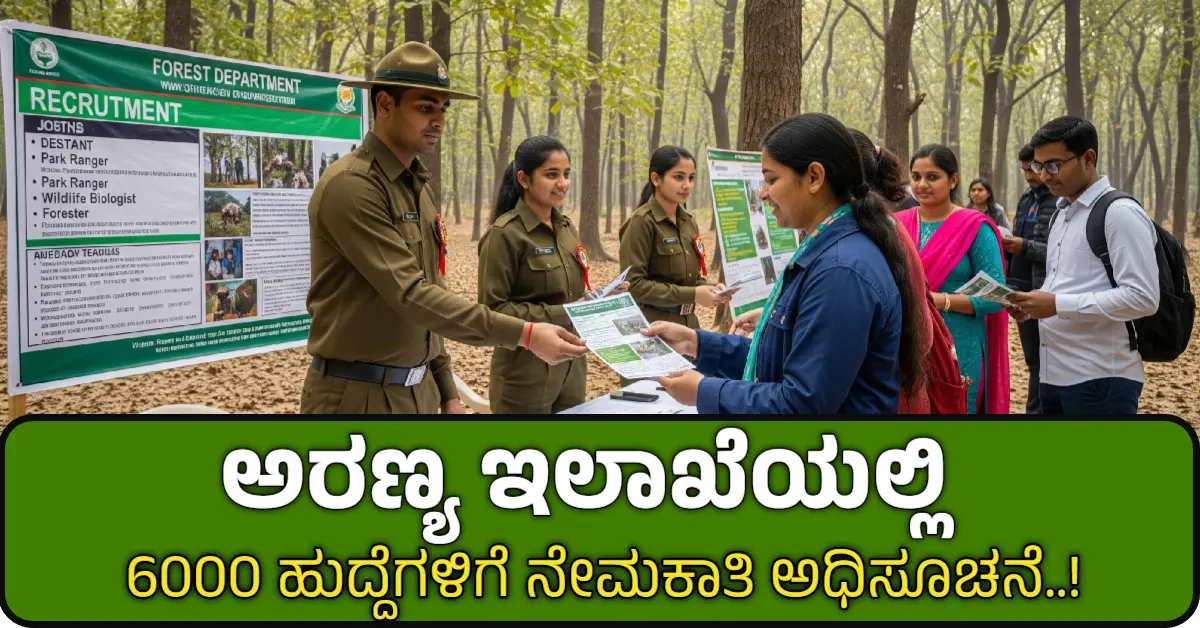 Forest Department Recruitment 2025