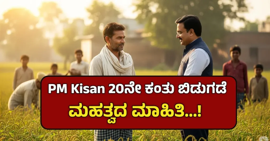 PM Kisan Yojana 20th Instalment