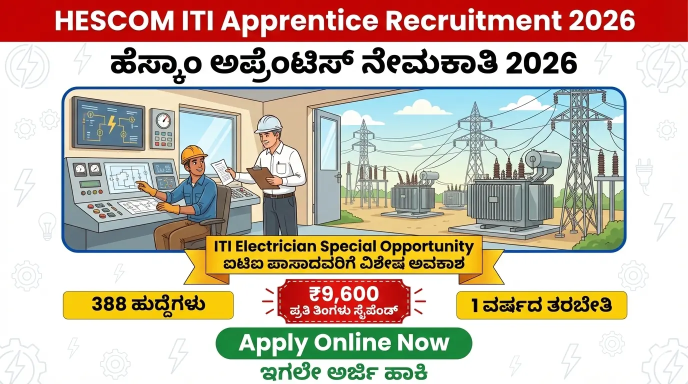 HESCOM Recruitment 2026